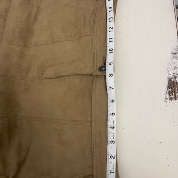 Liz Claiborne Faux Suede Skirt Size 12 - Picture 11 of 12